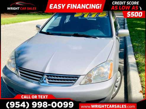 2006 Mitsubishi Lancer ES FOR ONLY 92/mo! - - by for sale in Lake Worth, FL