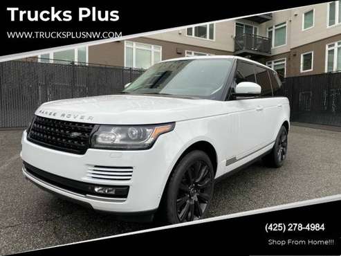 2013 Land Rover Range Rover 4WD Supercharged 4x4 4dr SUV - cars &... for sale in Seattle, WA