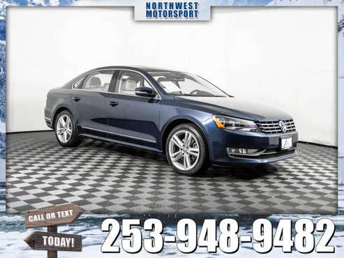 2015 *Volkswagen Passat* SEL TDI FWD - cars & trucks - by dealer -... for sale in PUYALLUP, WA