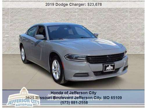 2019 Dodge Charger SXT - cars & trucks - by dealer - vehicle... for sale in Jefferson City, MO