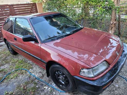 1989 Honda Civic Hatchback - cars & trucks - by owner - vehicle... for sale in Miami, FL