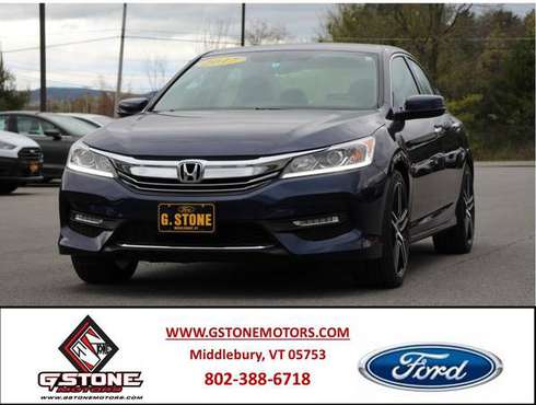 2017 HONDA ACCORD EX-L V6 - - by dealer - vehicle for sale in Middlebury, VT