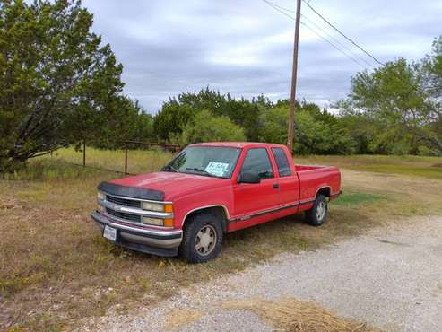 1996 Chevrolet 1500 extended cab, short bed for sale in Gatesville, TX