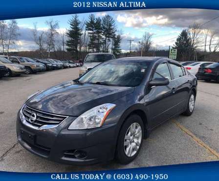 2012 Nissan Altima 2.5 S 4dr Sedan - cars & trucks - by dealer -... for sale in Derry, NH