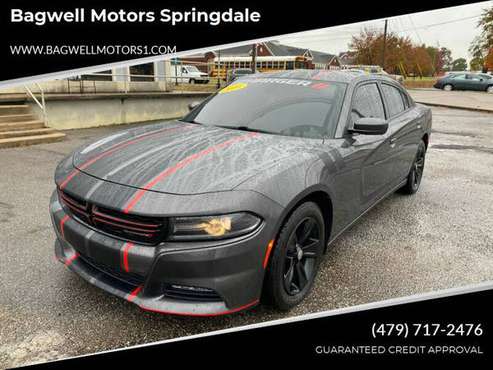 ==2016 DODGE CHARGER SXT==NAVIGATION**BLUETOOTH**GUARANTEED... for sale in Springdale, AR