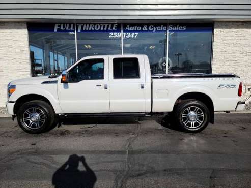 2014 FORD F250 SUPER DUTY 6 2 CREW PLATINUM - - by for sale in Billings, MT