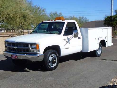 2000 CHEVROLET 3500 SERVICE BODY UTILITY BED WORK TRUCK WITH LOW... for sale in Phoenix, TX