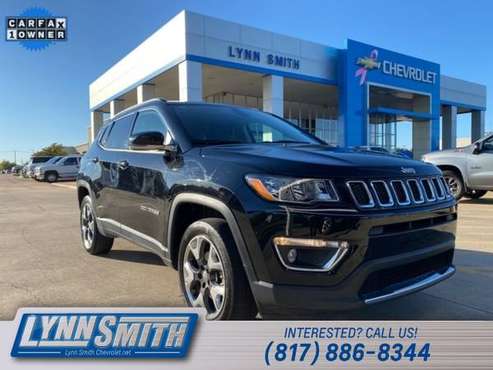 2018 Jeep Compass Limited - cars & trucks - by dealer - vehicle... for sale in Burleson, TX