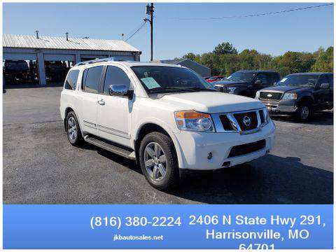 2012 Nissan Armada 4WD Platinum Sport Utility 4D Trades Welcome Financ for sale in Harrisonville, MO