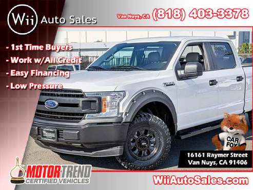_E38179- 2018 Ford F-150 XL CARFAX 1-Owner w/BU Camera 18 f150 truck... for sale in Van Nuys, CA