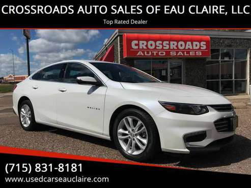 2017 Chevrolet Malibu LT ***Pearl White, remote start, new tires***... for sale in Eau Claire, WI