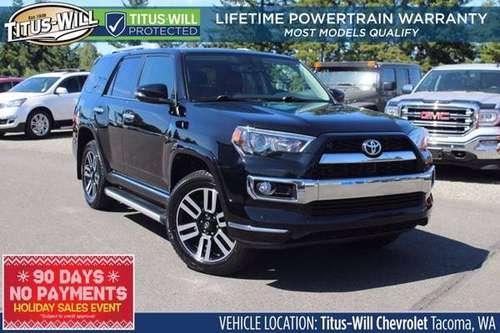 2018 Toyota 4Runner 4x4 4WD 4 Runner Limited SUV - cars & trucks -... for sale in Tacoma, WA