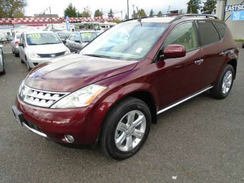 2007 Nissan Murano SL AWD Sport Utility 4Dr Clean w Leather Interior... for sale in Portland, OR