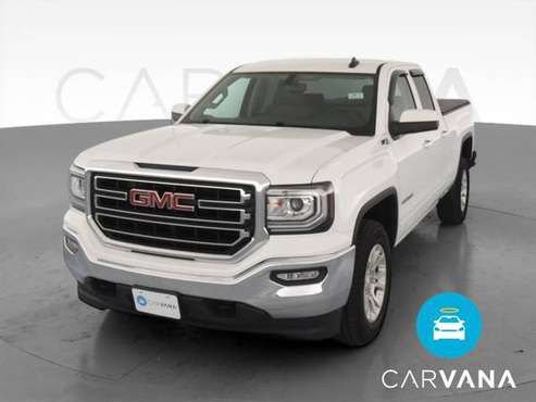 2017 GMC Sierra 1500 Double Cab SLE Pickup 4D 6 1/2 ft pickup White for sale in Buffalo, NY