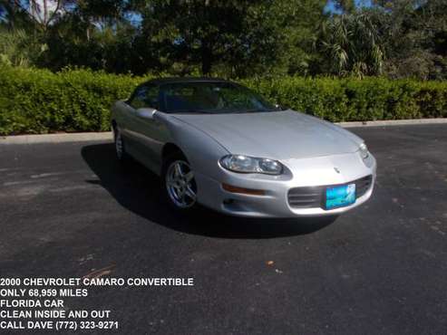 2000 Chevrolet Camaro Convertible. CHECK OUT THE VIDEO for sale in Port Saint Lucie, FL