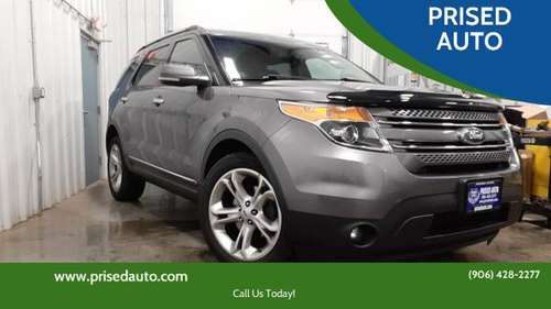 2013 FORD EXPLORER LIMITED AWD SUV, SHARP - SEE PICS - cars & trucks... for sale in GLADSTONE, WI