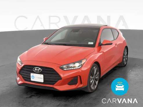 2019 Hyundai Veloster 2.0 Premium Coupe 3D coupe Red - FINANCE... for sale in Trenton, NJ