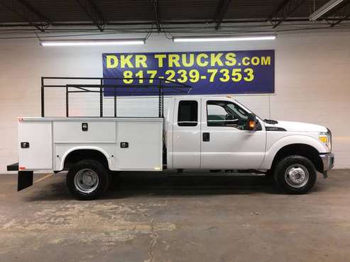 2015 Ford F-350 XL X Cab 4x4 V8 DRW Service Utility Bed Work Truck for sale in Arlington, TX