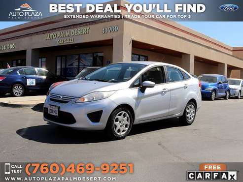 2012 Ford Fiesta S 179/mo with Service Records - - by for sale in Palm Desert , CA