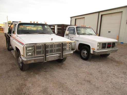 1982 Chevy 3500 & 1988 GMC 3500 1 Ton Trucks for sale in Worland, WY