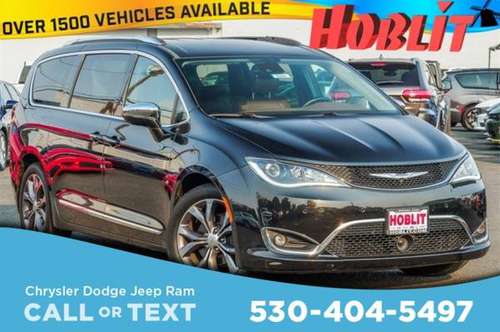 2017 Chrysler Pacifica Limited - cars & trucks - by dealer - vehicle... for sale in Woodland, CA