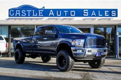 2012 Ram 2500 Diesel 4x4 4WD LIFTED Dodge Big Horn Truck - cars &... for sale in Lynnwood, ID