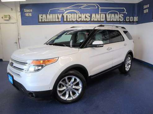 2013 Ford Explorer 4x4 4WD SUV Limited Rear Ent Sys Navi 3rd Row for sale in Denver , CO