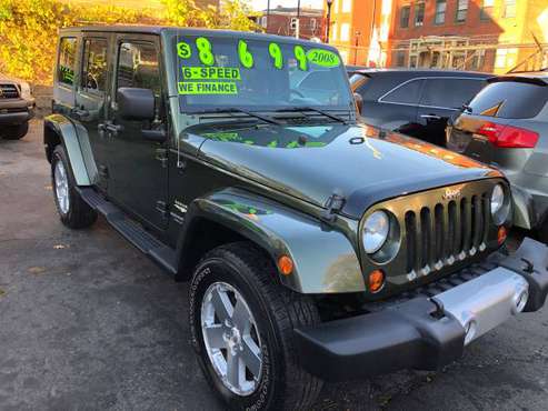 :::2008 JEEP WRANGLER UNLIMITED SAHARA::: for sale in Hartford, CT