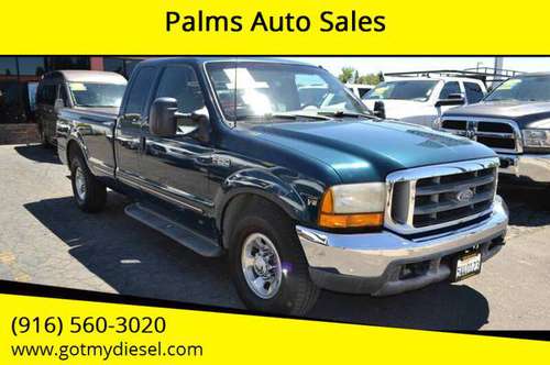 1999 Ford Super Duty F-250 Extended cab Lariat Diesel - cars & for sale in Citrus Heights, CA