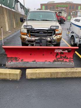 2001 F-350 Plow - cars & trucks - by owner - vehicle automotive sale for sale in QUINCY, MA