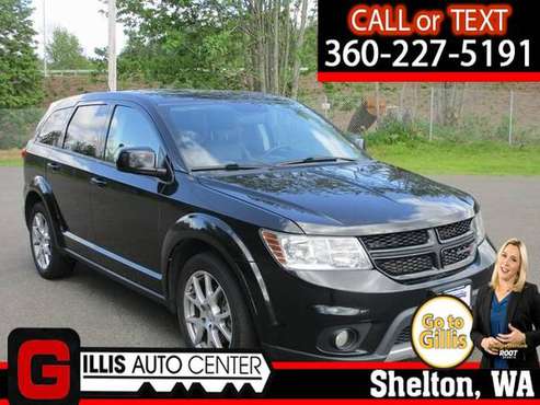 LOW MILES 2013 Dodge Journey AWD All Wheel Drive R/T SUV THIRD ROW for sale in Shelton, WA