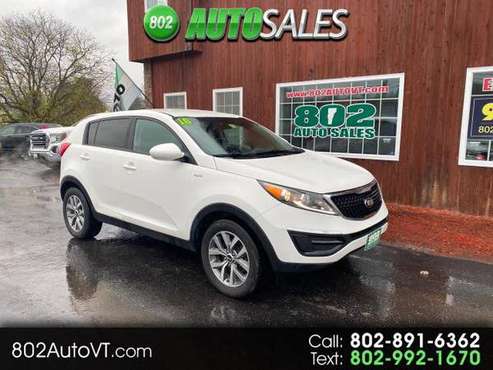2016 Kia Sportage AWD 4dr LX - cars & trucks - by dealer - vehicle... for sale in Milton, VT
