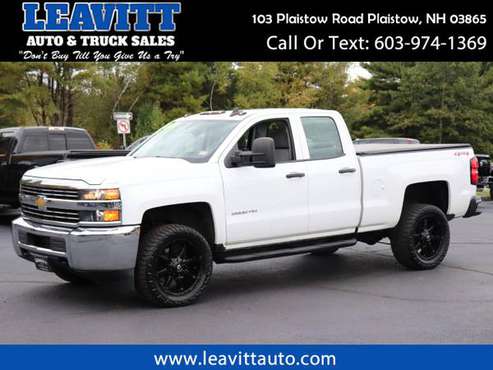 2015 Chevrolet Silverado 2500HD DOUBLE CAB 4X4 20 FUELS 1 OWNER!! for sale in Plaistow, NH