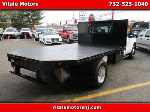 2015 Ford F-350 SD 12 FLAT DECK / GOOSE NECK TOW BALL / RACK BODY T for sale in South Amboy, PA