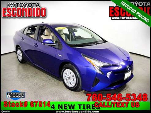 2016 Toyota Prius Two FWD Hatchback -EZ FINANCING-LOW DOWN! *ESCONDID for sale in Escondido, CA