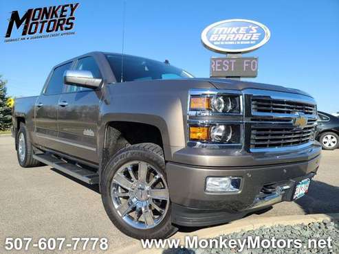 2014 Chevrolet Silverado 1500 High Country 4x4 4dr Crew Cab 5.8 ft.... for sale in Faribault, MN