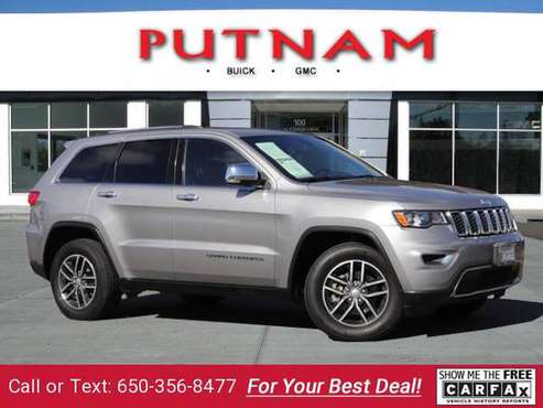 2018 Jeep GRAND CHEROKEE Limited Sport Utility suv Gray - cars & for sale in Burlingame, CA