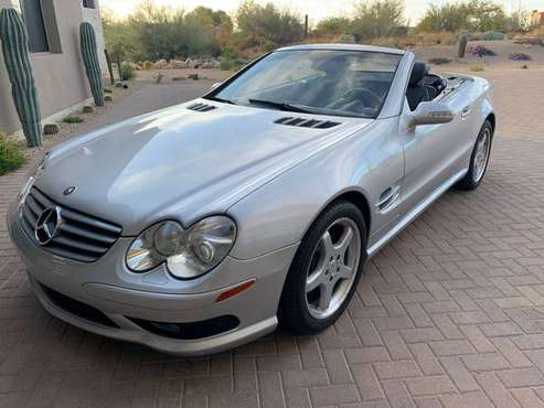 2003 Mercedes SL500 Roadster- 58k miles - cars & trucks - by owner -... for sale in Scottsdale, AZ