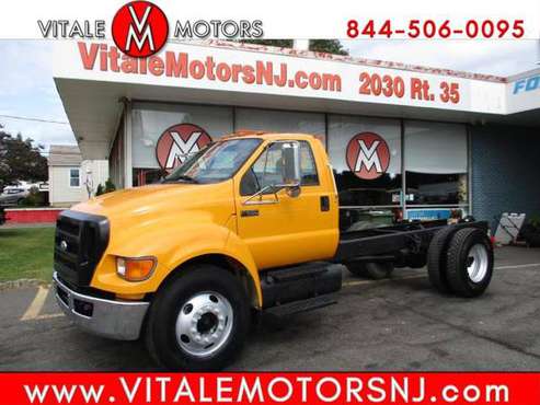 2008 Ford Super Duty F-650 Straight Frame CAB CHASSIS ** 56K MILES,... for sale in south amboy, VT