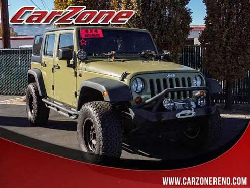 2013 Jeep Wrangler Unlimited 4WD 4dr Sport - cars & trucks - by... for sale in Reno, CA