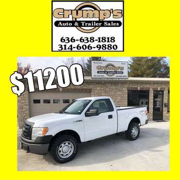 2010 Ford F-150 4x4 Regular Cab One Owner WORK TRUCK Nice - cars &... for sale in Crystal City, MO