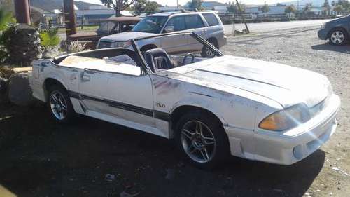 1985 Ford Mustang GT 5.0 V8 4bbl 5speed, Runs - cars & trucks - by... for sale in San Marcos, CA