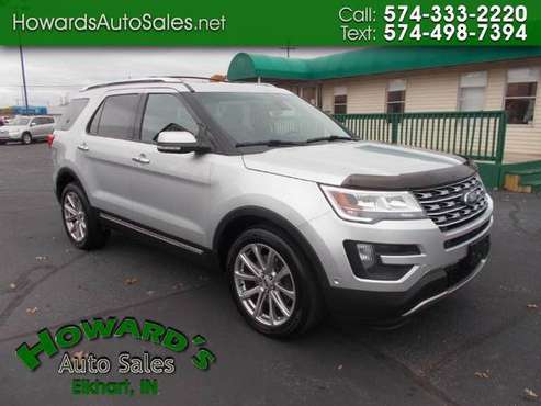 2016 Ford Explorer Limited 4WD - cars & trucks - by dealer - vehicle... for sale in Elkhart, IN