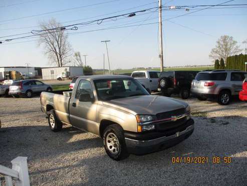 2005 chevy silveradoREG CAB 142K - - by dealer for sale in Perrysburg, OH
