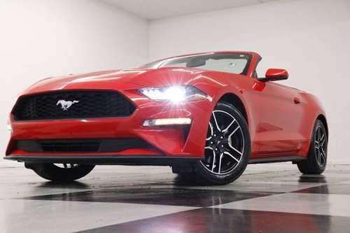 SPORTY Red MUSTANG *2018 Ford Convertible* *NAVIGATION - BLUETOOTH*... for sale in Clinton, AR