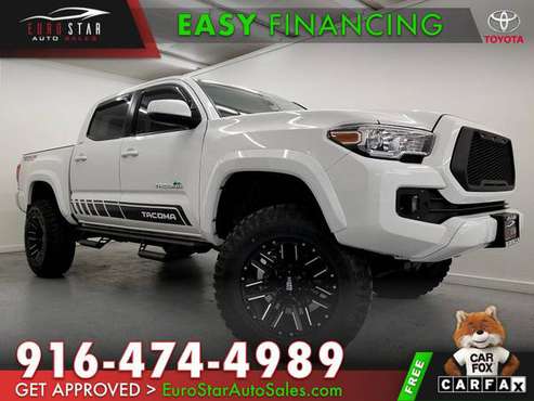 2018 TOYOTA TACOMA SR5 LOADED!! / FINANCING AVAILABLE!!! for sale in Rancho Cordova, CA