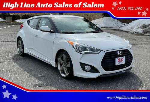 2014 Hyundai Veloster Turbo 3dr Coupe 6A EVERYONE IS APPROVED! for sale in Salem, ME