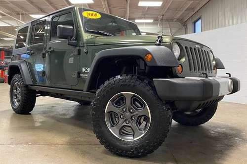 2008 Jeep Wrangler 4WD 4dr Unlimited X - cars & trucks - by dealer -... for sale in Coopersville, MI