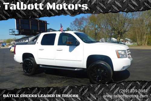 LIFTED 2009 CHEVROLET AVALANCHE NORTHFACE EDITION WITH 4X4! - cars for sale in Battle Creek, MI