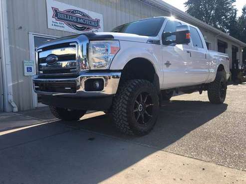 2016 Ford F-350 Super Duty Diesel 4WD F350 Lariat 4x4 4dr Crew Cab 6.8 for sale in Camas, OR